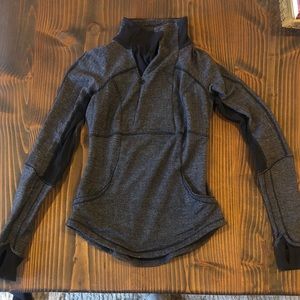 Lululemon quarter-zip long sleeve in size 2